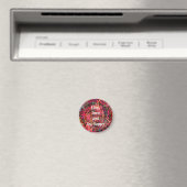 Cool, Phantastisch, Regenbogen mit einem Zitat Magnet (In Situ (Geschirrspüler))