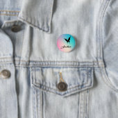 Cool, Phantastisch, Regenbogenfliege Button (Beispiel)