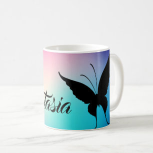 Cool, Phantastisch, Regenbogenfliege Kaffeetasse