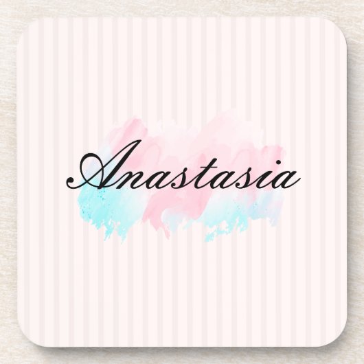 Cool, Phantastisch, rosa Funkelnd Getränkeuntersetzer (Vorderseite)