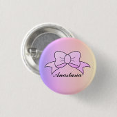 Cool, Phantastisch rosa Greasy Button (Vorne & Hinten)