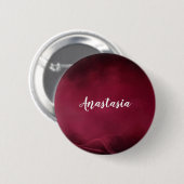 Cool, Phantastisch, rot Button (Vorne & Hinten)