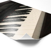 Cool Piano Design Fotodruck (Ecke)