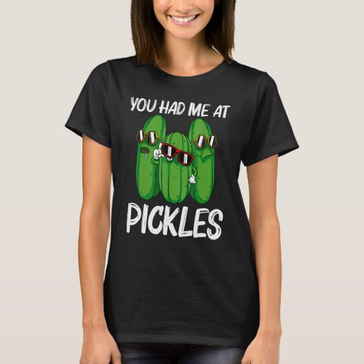 Cool Pickle For Men Women Pickle Food Cucumber T-Shirt (Vorderseite)