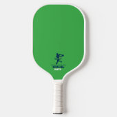 Cool pickleball paddle monogrammed pickleball pad (Rückseite)