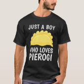 Cool Pierogi Boys Men Kis Feinschmecker Veganes Po T-Shirt (Vorderseite)