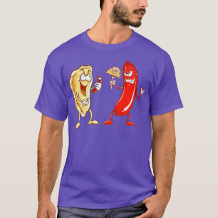 Cool Pierogi und Kielbasa Polnischer Lebensmittels T-Shirt