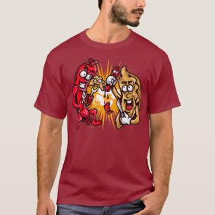 Cool Pierogi und Kielbasa Polnischer Lebensmittels T-Shirt