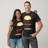 Cool Pierogi Wie ich lustige Dumpling-Lebensmittel T-Shirt (Unisex)