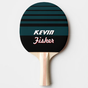 Cool Ping Pong Paddle mit dem Namen Tischtennis Schläger