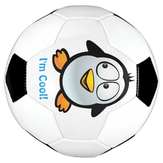 Cool Pinguin Fußball (Gedreht)