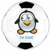 Cool Pinguin Fußball (Vorderseite)
