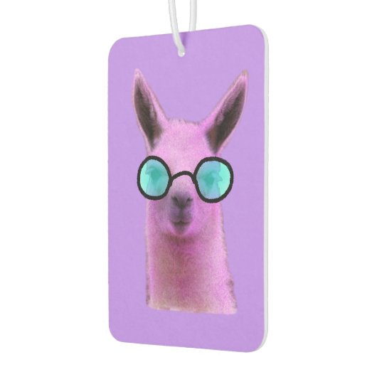 Cool Pink Llama! Auto Autolufterfrischer (Links)