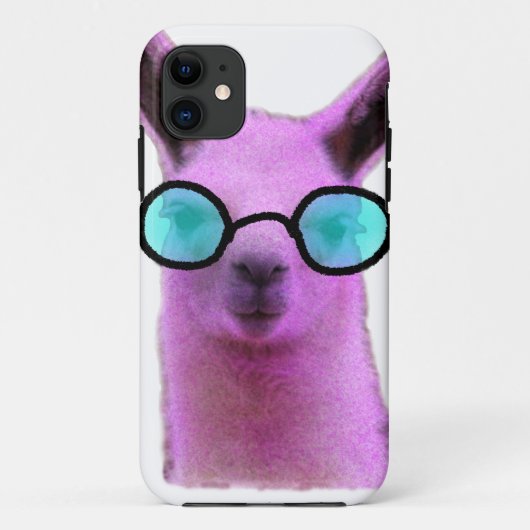 Cool Pink Llama! Case-Mate iPhone Hülle (Rückseite)