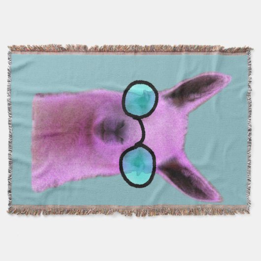 Cool Pink Llama! Decke (Vorderseite)