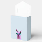 Cool Pink Llama! Geschenktüte Geschenkschachtel (Geöffnet)