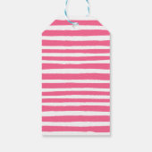 Cool Pink Summer Girl Birthday Gefallen Geschenkanhänger (Rückseite)