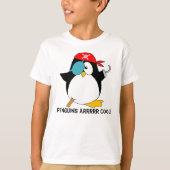 Cool Pirate Penguin T-Shirt (Vorderseite)