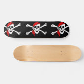 Cool Pirate Skateboard (Horizontal)