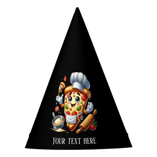 Cool pizza lovers party customizable partyhütchen (Vorderseite)