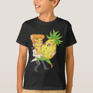 Cool Pizza Slice Ananas Liebe Funny Italian Pie T-Shirt