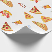 Cool Pizza Slices Pizza Lovers Geschenkpapier (Ecke)