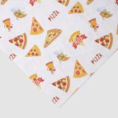 Cool Pizza Slices Pizza Lovers Seidenpapier (Ausschnitt)