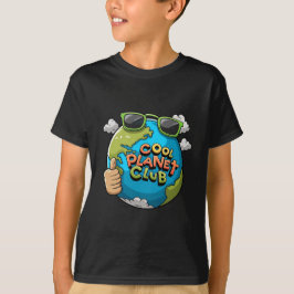 Cool Planet Club Earth Shirt Fun Öko T - Shirt