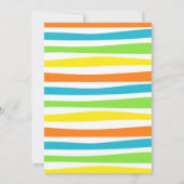 Cool Pool Party Geburtstag Einladung (Rückseite)