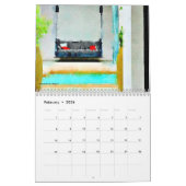 Cool Pools - 2026 Twelve Month Art Calendar Kalender (Feb 2026)