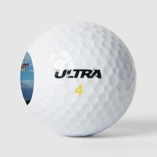 Cool Populäre Walkable Climbable Mount Kilimanjaro Golfball (Logo)