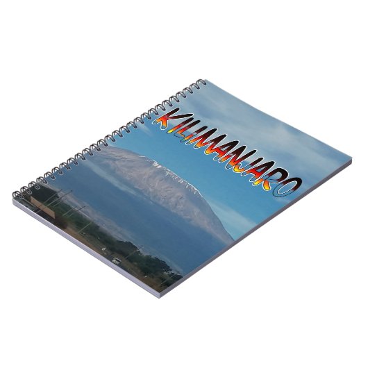 Cool Populäre Walkable Climbable Mount Kilimanjaro Notizblock (Linke Seite)
