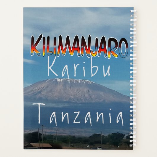 Cool Populäre Walkable Climbable Mount Kilimanjaro Planer (Rückseite)