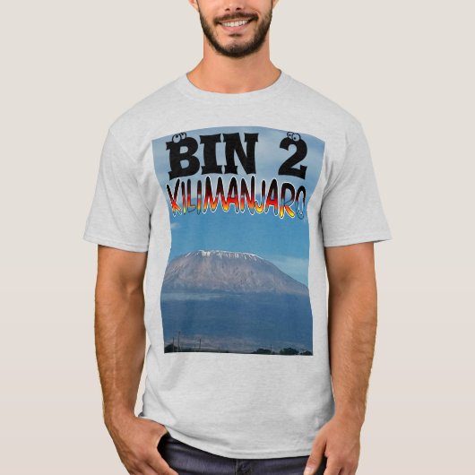 Cool Populäre Walkable Climbable Mount Kilimanjaro T-Shirt (Vorderseite)