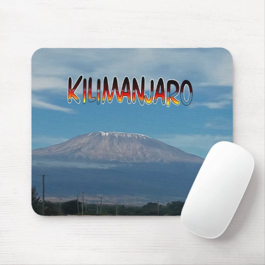 Cool Populärer besteigbarer Berg Kilimanjaro Mousepad (Mit Mouse)