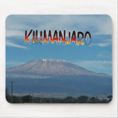 Cool Populärer besteigbarer Berg Kilimanjaro Mousepad (Vorne)