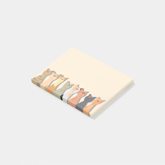 Cool Post-it Klebezettel (angewinkelt)