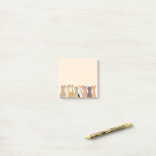 Cool Post-it Klebezettel (Auf Schreibtisch)