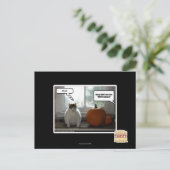 Cool Postkarte (Stehend Vorderseite)