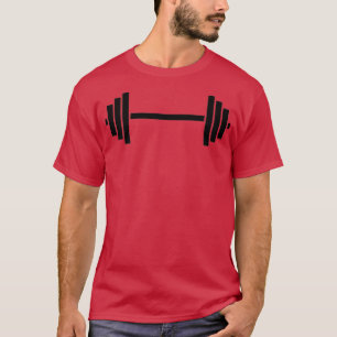 Cool Power Hefting Weightlift Barbell T-Shirt