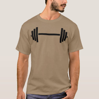 Cool Power Hefting Weightlift Barbell T-Shirt