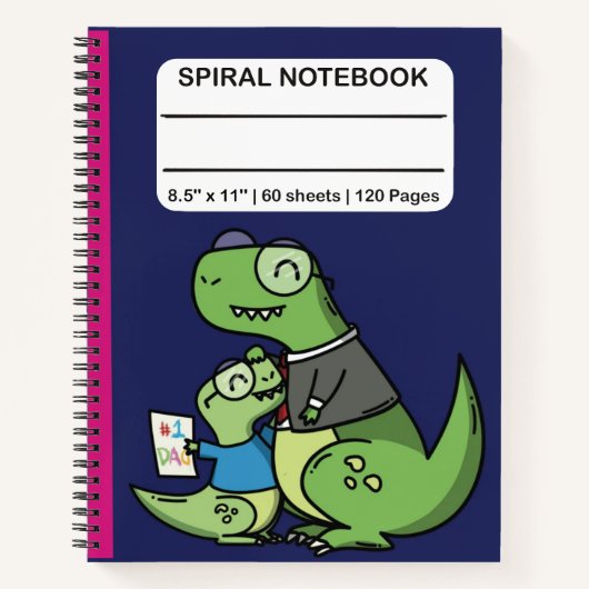 . Cool prähistorischer Dinosaurier Adventurer Notizblock (Vorderseite)