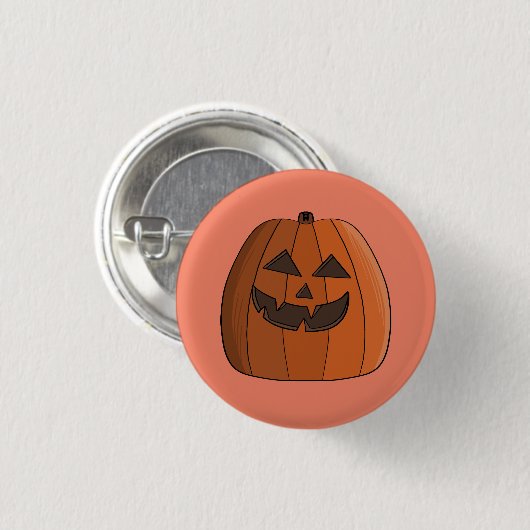 Cool Pumpkin Button (Vorne & Hinten)