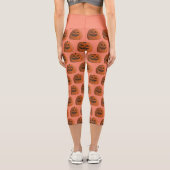 Cool Pumpkin Capri Leggings (Rückseite)