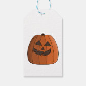 Cool Pumpkin Geschenkanhänger (Rückseite)