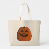 Cool Pumpkin Jumbo Stoffbeutel (Rückseite)