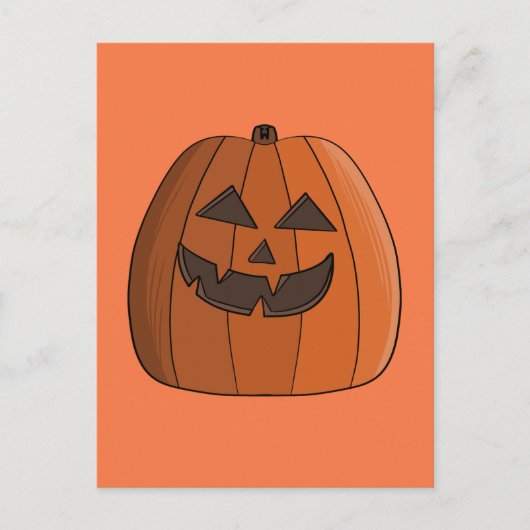 Cool Pumpkin Postkarte (Vorderseite)