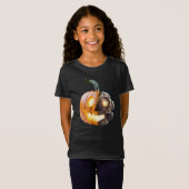 Cool Pumpkin Robot Halloween Erntedank Harvest T-Shirt (Vorne ganz)