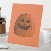 Cool Pumpkin Sockelschild (In Situ)