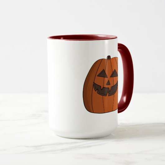 Cool Pumpkin Tasse (VorderseiteRechts)